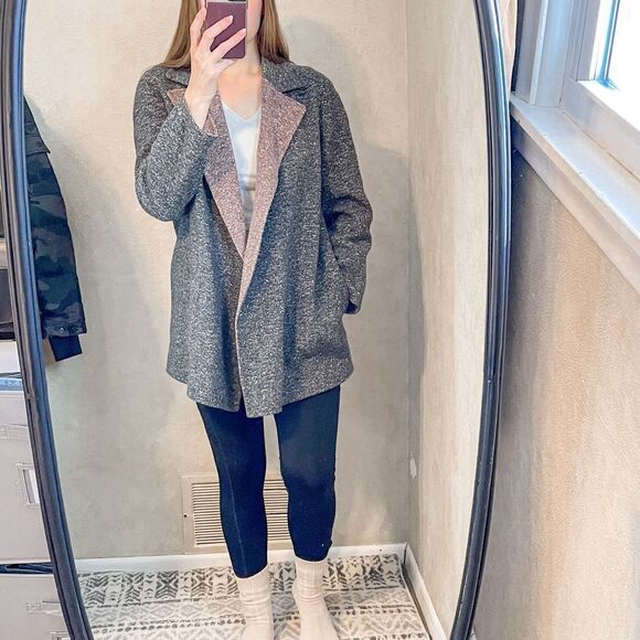 Theory Clairene Reversible Double Faced Wool Jacket - Picture 10 of 11